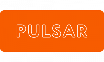 website homepage brand logos pulsar button