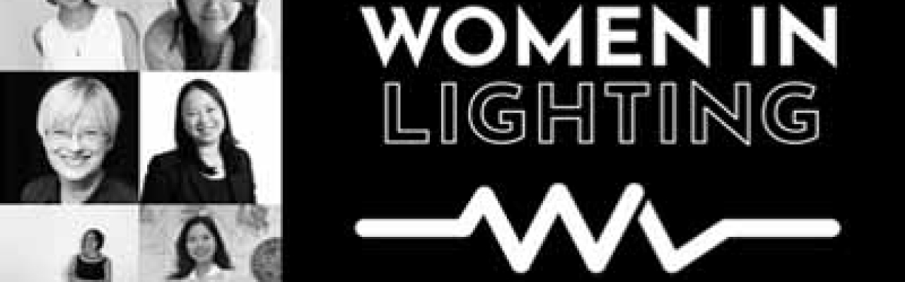 Full width banner Women in lighting Desktop image 3320x1000px