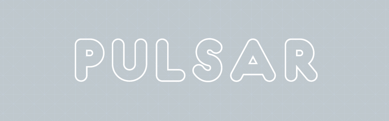 Grey Pulsar Logo Full width banner Desktop image 3320x1000px