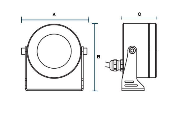 Completed Nemo 1 Product variant dimensions drawing LIGMAN W573px