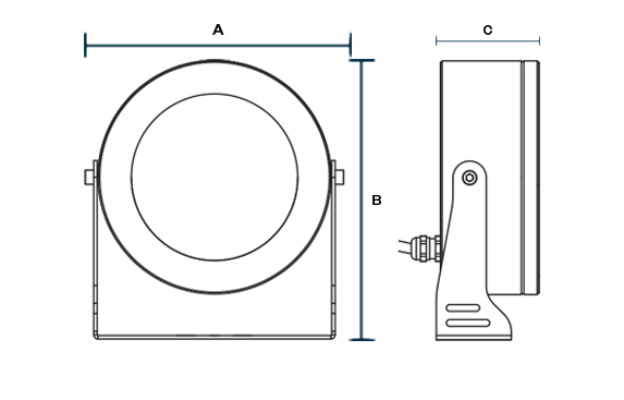 Completed Nemo 3 Product variant dimensions drawing LIGMAN W573px2