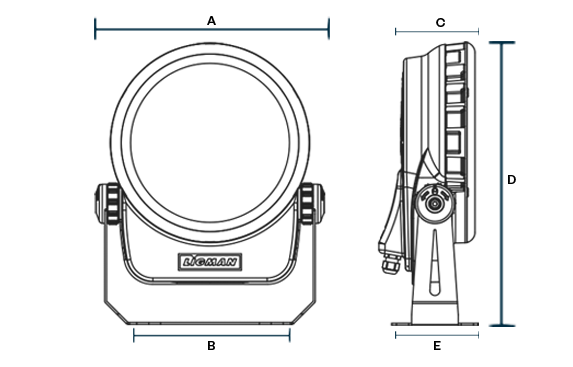 Completed Quantum 2 Product variant dimensions drawing LIGMAN W573px2