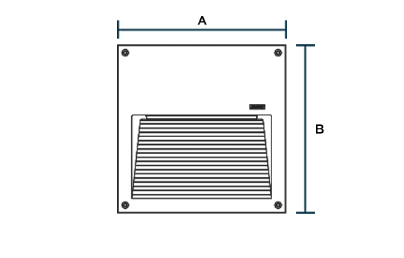 Completed Rado 3 Product variant dimensions drawing LIGMAN W573px