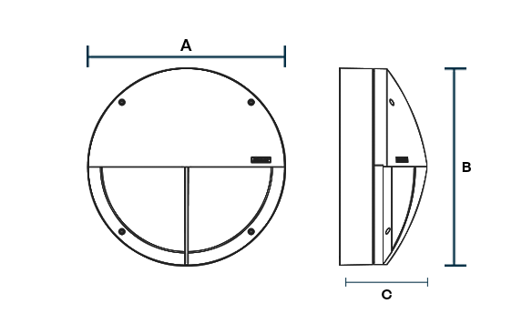 Completed Sandy 10 Product variant dimensions drawing LIGMAN W573px