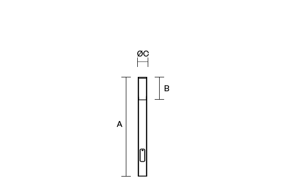 New Silka 3 Product variant dimensions drawing Lighting W573px