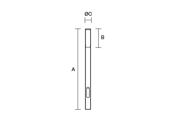 New Silka 4 Product variant dimensions drawing Lighting W573px