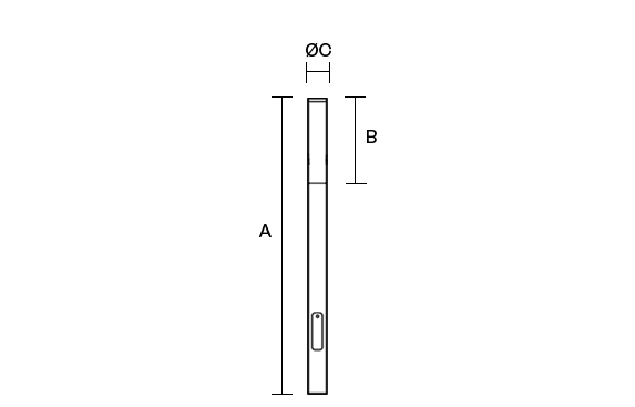 New Silka 5 Product variant dimensions drawing Lighting W573px