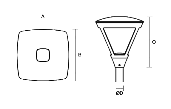 Sofia product dimension drawing W573px