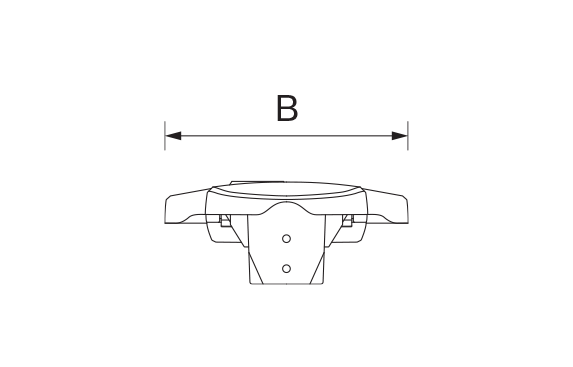 kirium pro midi back product variant dimensions drawing lighting W573px3