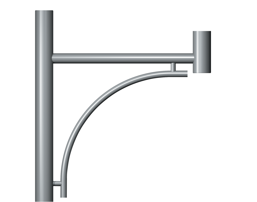 Genus Post Top Entry Column bracket Product image 2000x1572px