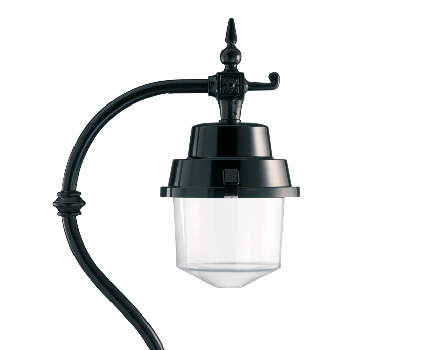 Iffley Straight Glazing Bowl Heritage Street Lighting Product image 2000x1572px