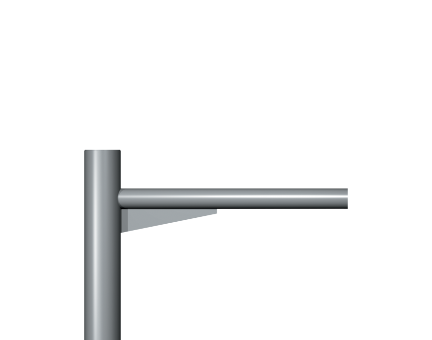 Linear Side Entry Column bracket Product image 2000x1572px