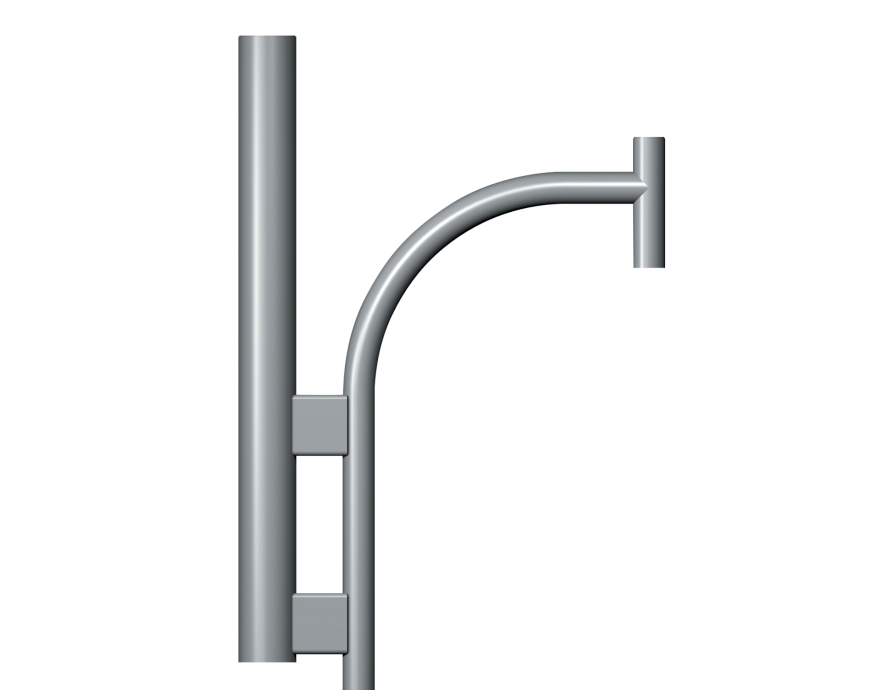 Teca Top Entry Column bracket Product image 2000x1572px