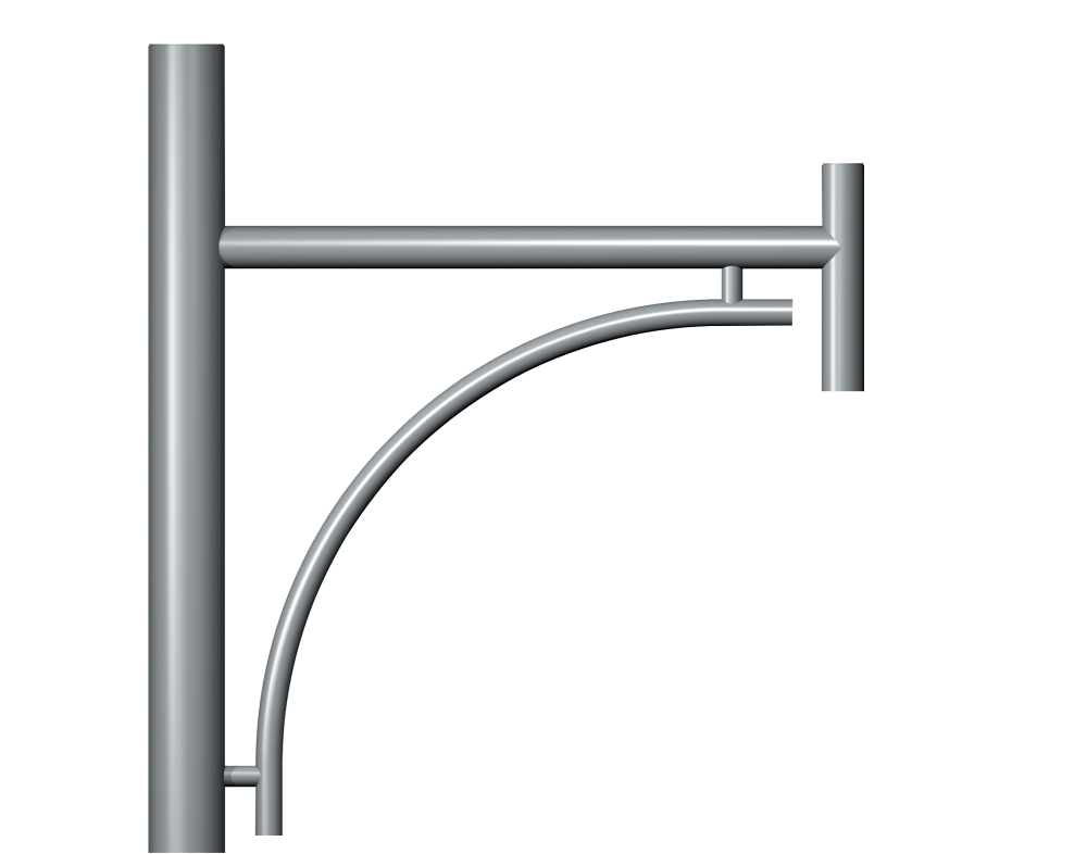 Genus Top Entry Column bracket Product image 2000x1572px