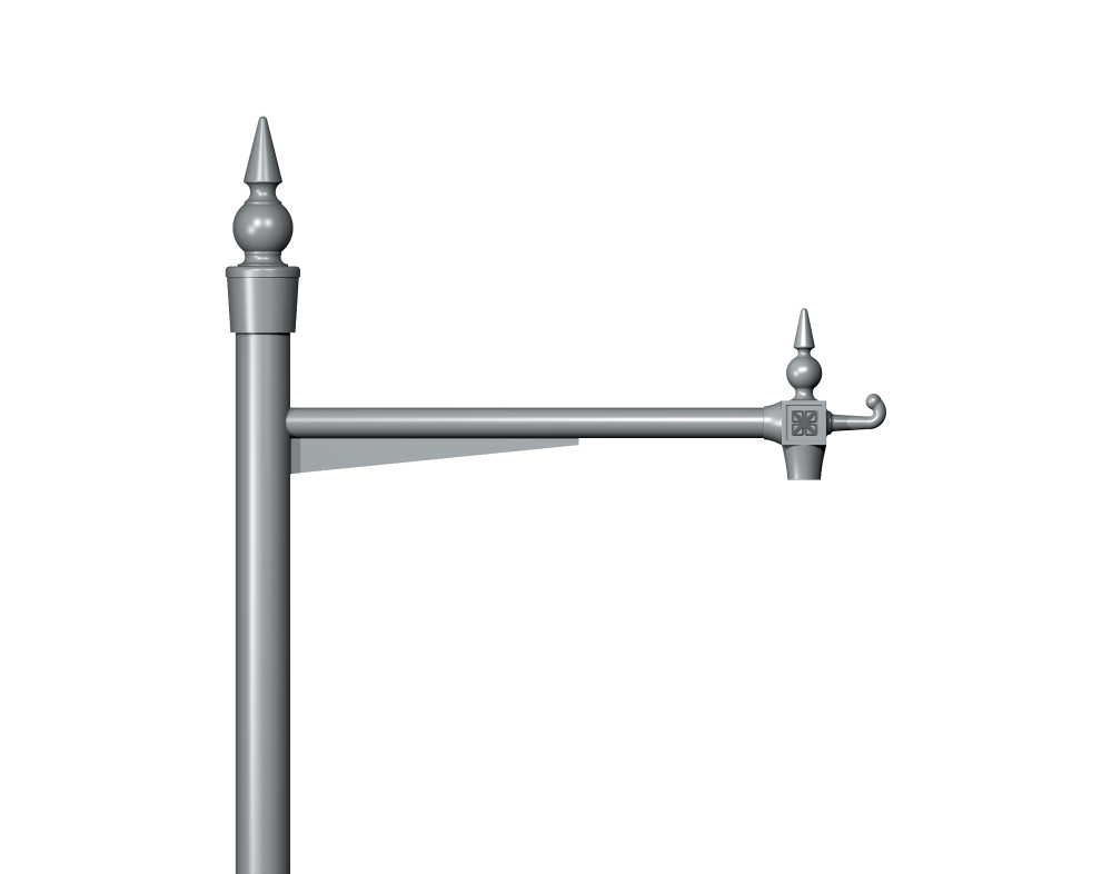Linear Traditional Column bracket Product image 2000x1572px