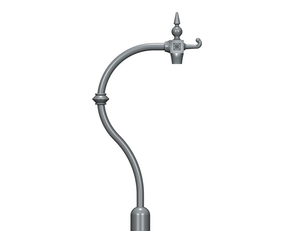 Swan Neck Iffley Column bracket Product image 2000x1572px